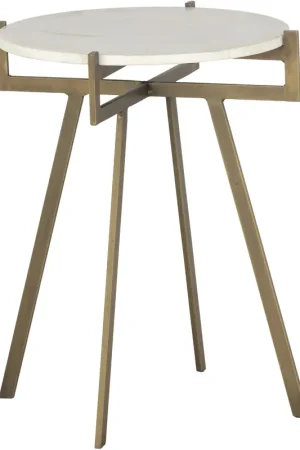 Trending Anak 22 X 18 inch White End Table